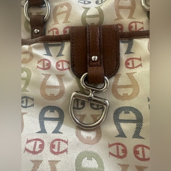 Vintage Etienne Aigner Logo Shoulder Bag - Picture 3 of 8